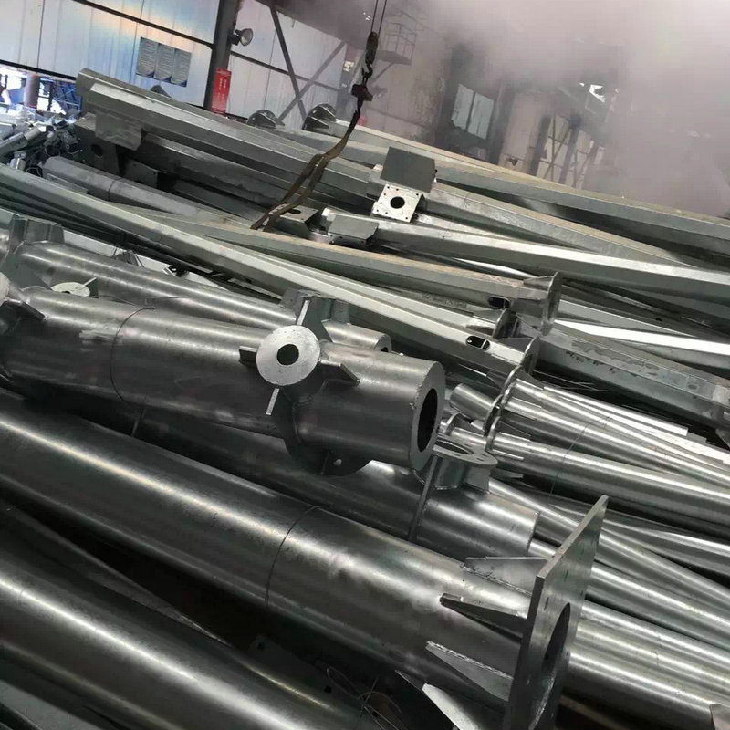 交通标志牌杆 标志牌经典喷塑厂家灯柱灯杆交通标志牌杆件批发