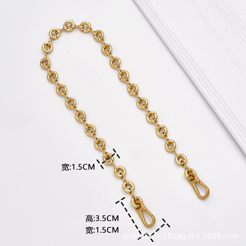 Lovelove ジオメトリバッグドーナツチェーンアクセサリーポータブル脇の下ゴーヤバッグ変身装飾吊り下げチェーン|undefined