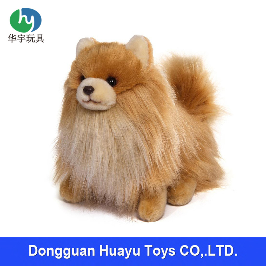 Long hair simulation Poodle Plush Doll factory Batch customized children Pet dog doll Home Furnishing