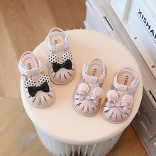 女童夏季涼鞋1-2歲小童女寶寶公主鞋嬰幼兒軟底學步鞋包頭涼鞋