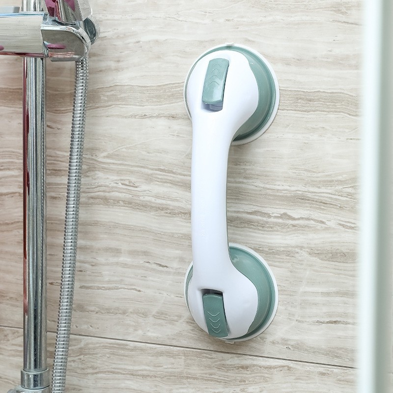 Bathroom grab bar anti-slip suction handle toilet basin glass door window elderly children pull hand cross-border wholesale