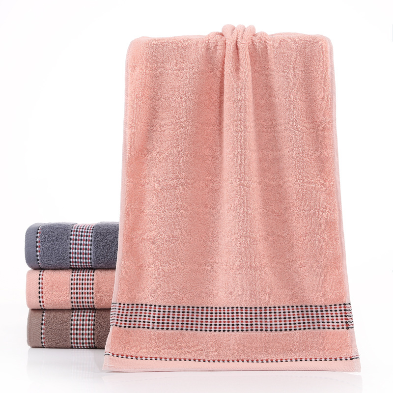 Soft Absorbent Face Towel Plain Colour Comfortable Daily Use_voghion.com
