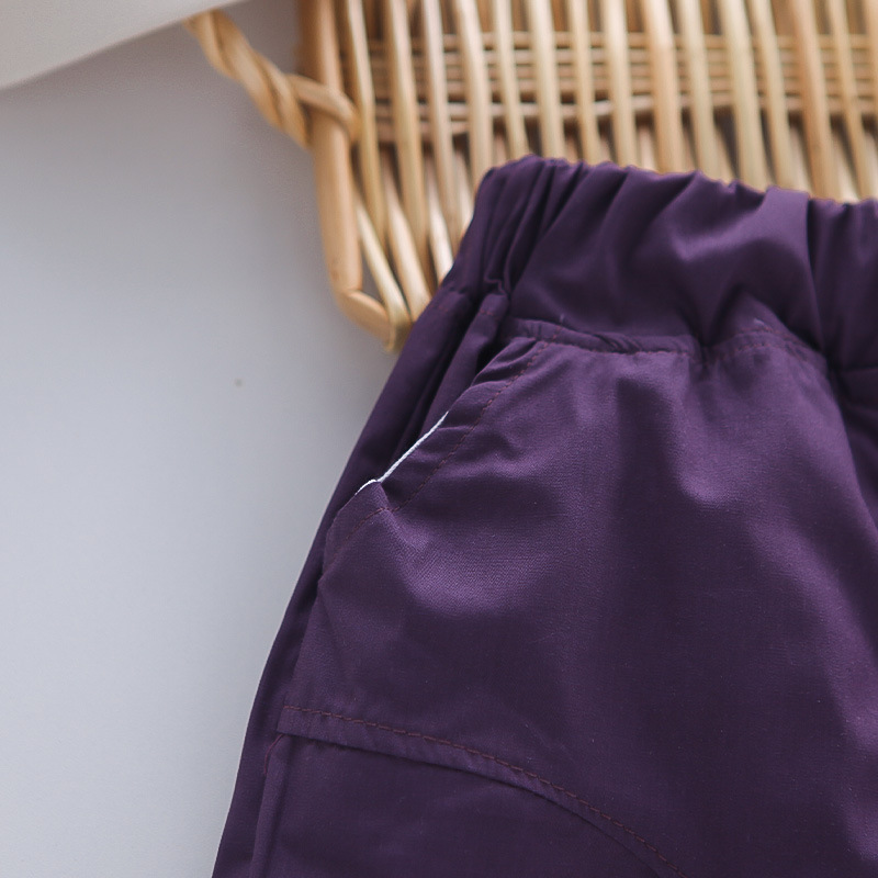 Tuta a maniche corte per ragazzi più venduta 2026 Nuovo stile, vestiti sottili ed eleganti per ragazzi, set estivo da due pezzi per neonati, trendy e alla moda ALYCExiyuebaobao_voghion.com