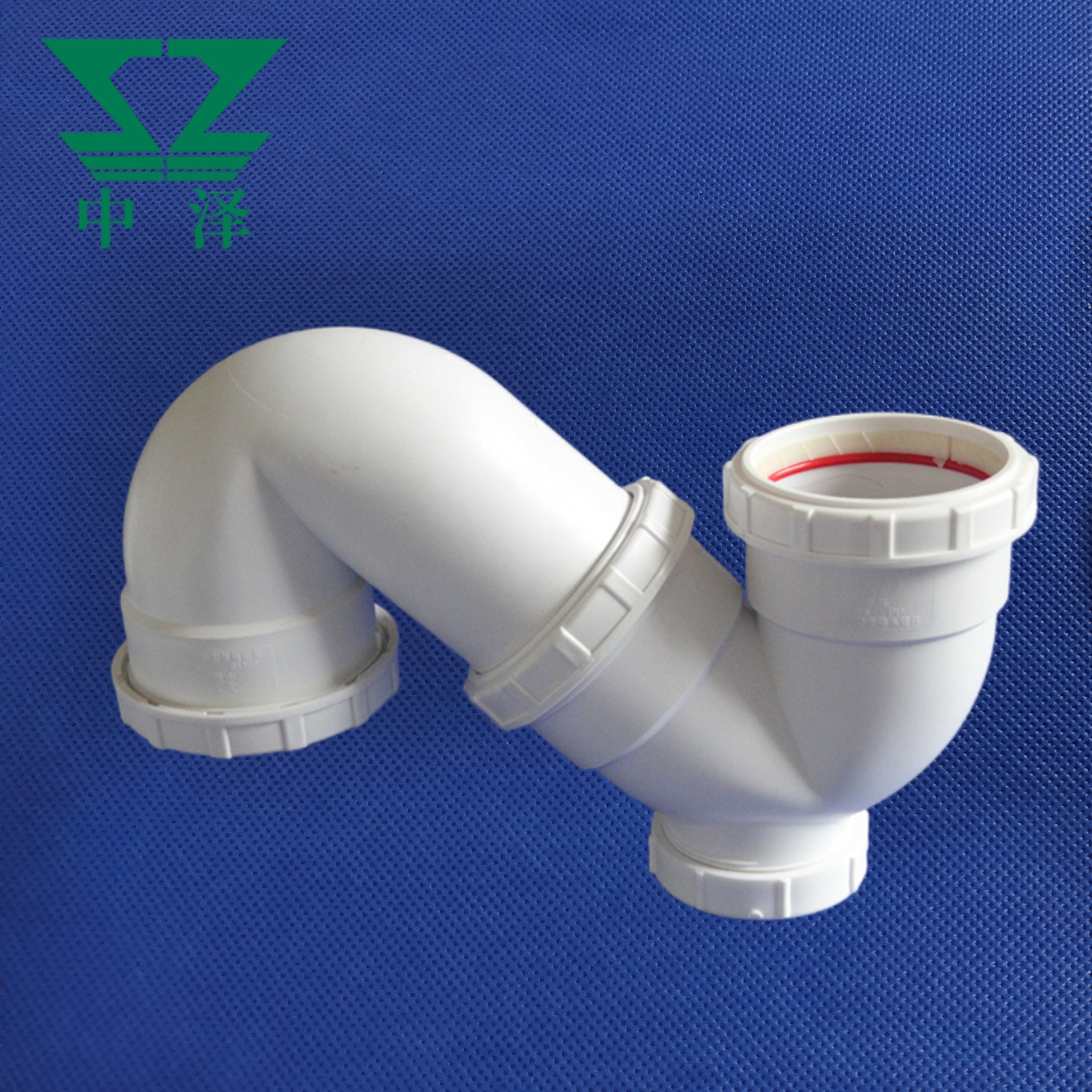 广东PP聚丙烯装配式排水管 异径斜三通管件  pp三层静音污水管