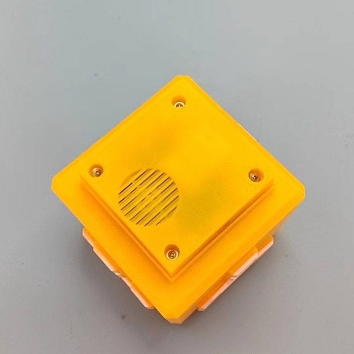 TikTok Mario Question Mark Lámpara de escritorio USB recargable LED Luz nocturna Juego Sonido Regalo creativo.