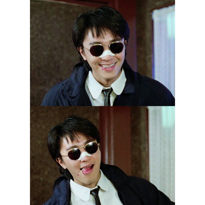 Zhou Xingchi foto de película clásica póster nostálgico retro decoración marco dormitorio pintura de pared simple