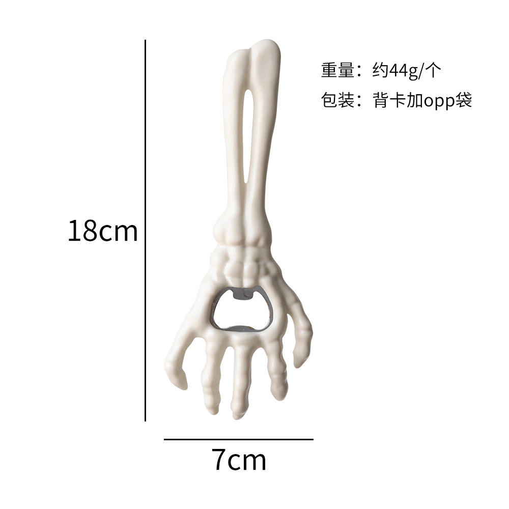 Decoración transfronteriza de Halloween, cuenco de dulces de calavera, sacacorchos de mano de calavera de terror, suministros del festival de fantasmas, cuenco de frutas de murciélago