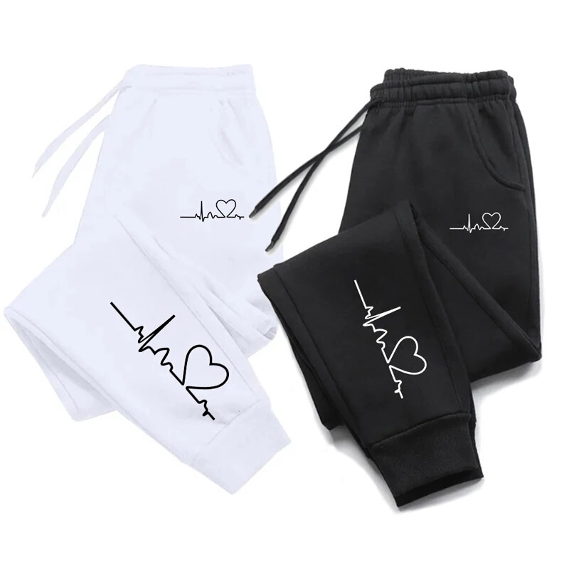 Autumn Winter Daily Joggers Fashion Pants Femme Casual Sweatpants Plaid Fitness Pants Femme Soft New Versatile Pants