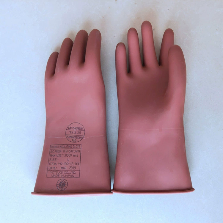 Япония YS заряжает низковольтные изоляционные перчатки ys102-13-02/03 Электрик защитные изоляционные перчатки