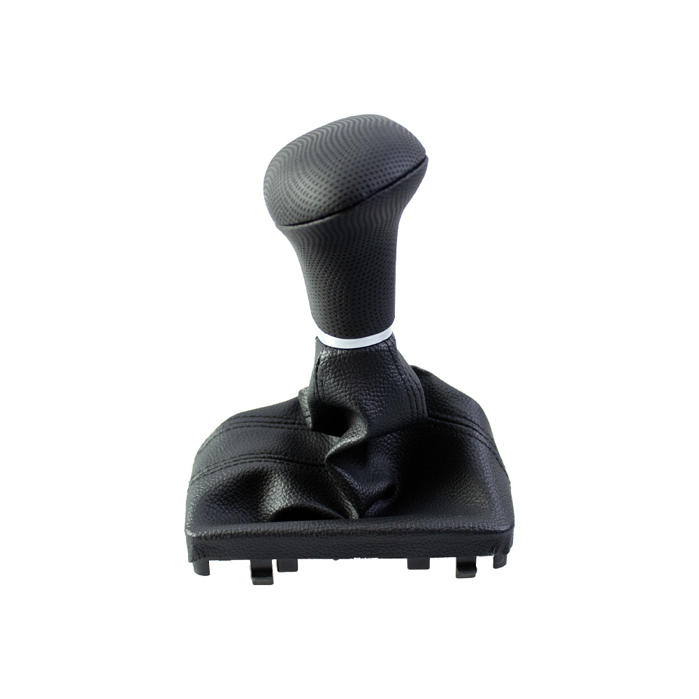 Nuevo ajuste para Audi A4 auto-perforación piel de polvo de automóvil cambio de marchas de mano palanca de marchas de bola accesorios de cabeza de marchas image 2