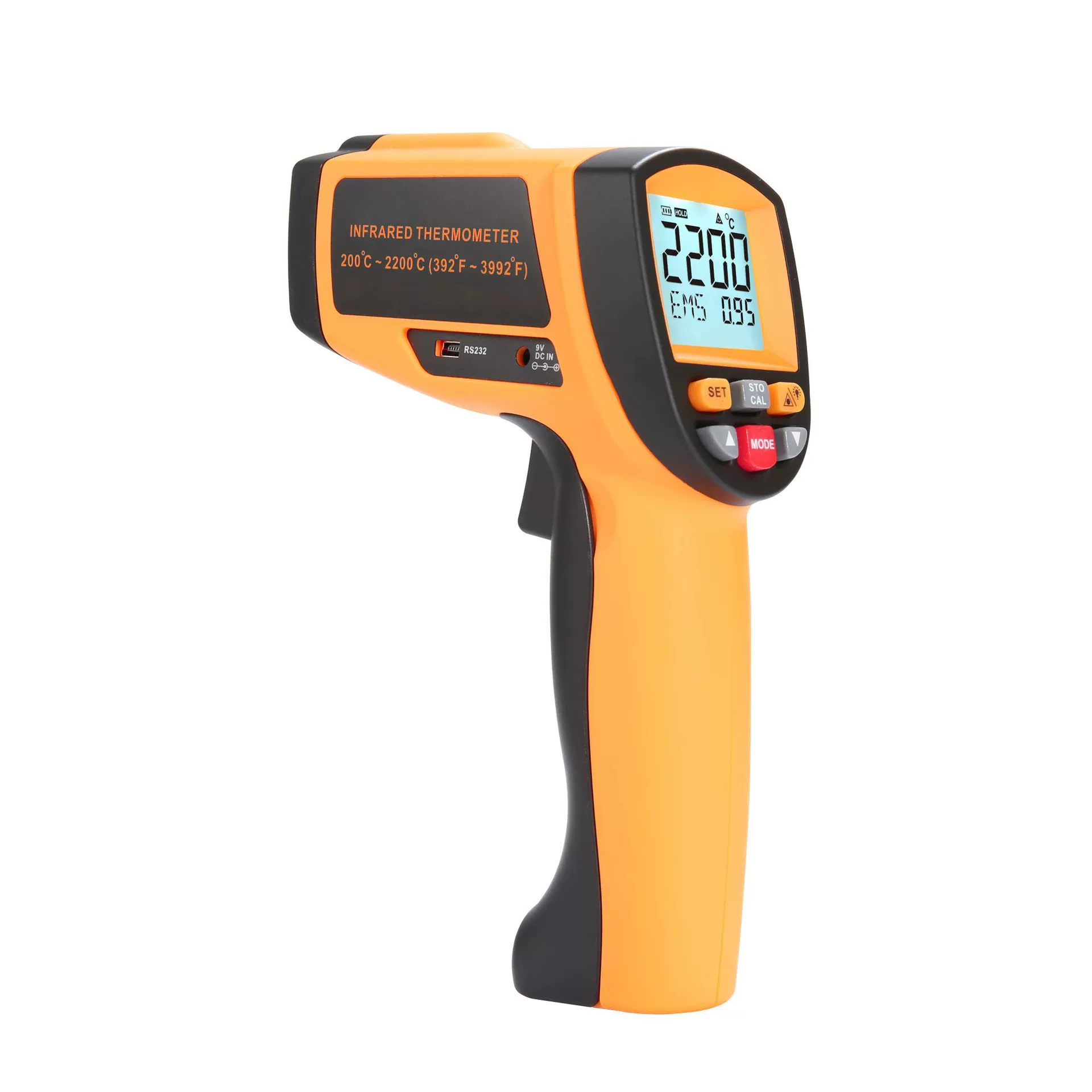 Инфракрасный термометр Термометр WH2200 Промышленный термометр Бесконтактный тестер температуры Haoyu Electronics