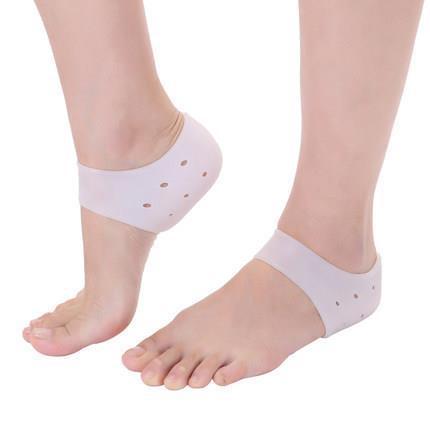 Silicone heel anti-crack protective cover for men and women, moisturizing socks, heel pain protection cover for men and women