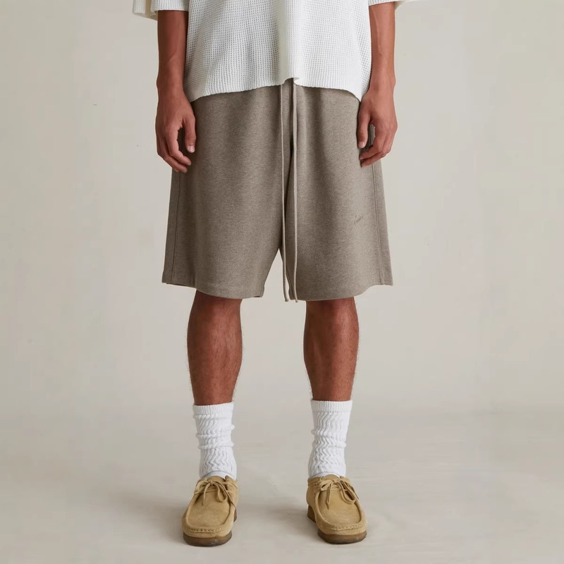 Essentials Hhh High Street American-Style Embroidered Lettering Loose Casual Drawstring Summer Sports Shorts for Men and Women Trendy