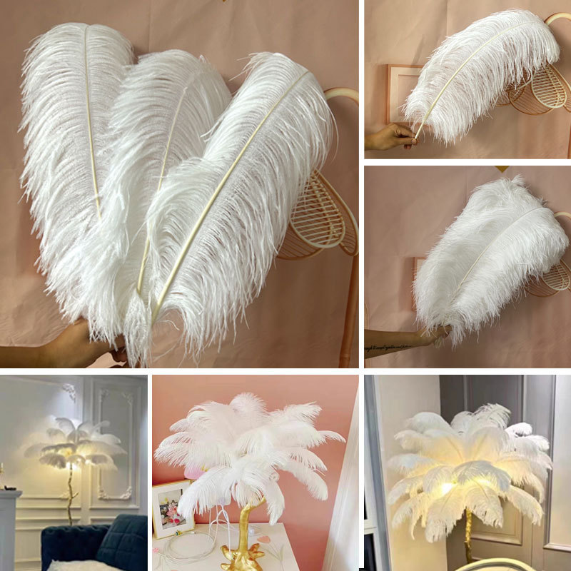 Factory direct 15-50cm ostrich feather stage performance white feather multi-color feather diy decoration wholesale Factory direct 15-50cm ostrich feather stage performance white feather multi-color feather diy decoration wholesale