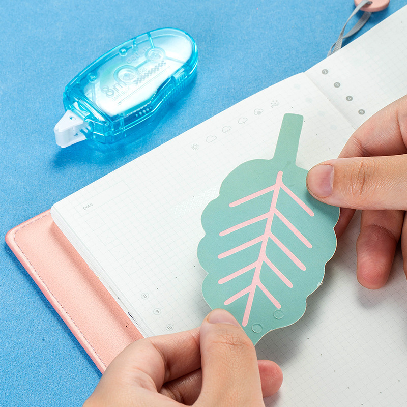 Deli 7326 Dot Glue 6mm * 8 m High Viscosity Correction Tape Double-sided Adhesive Wholesale for Students