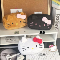 高品質 日本製 焼きパン ケティ猫 ペンケース インスタ映え 可愛い 化粧ポーチ 学生 大容量 文房具 ペンケース