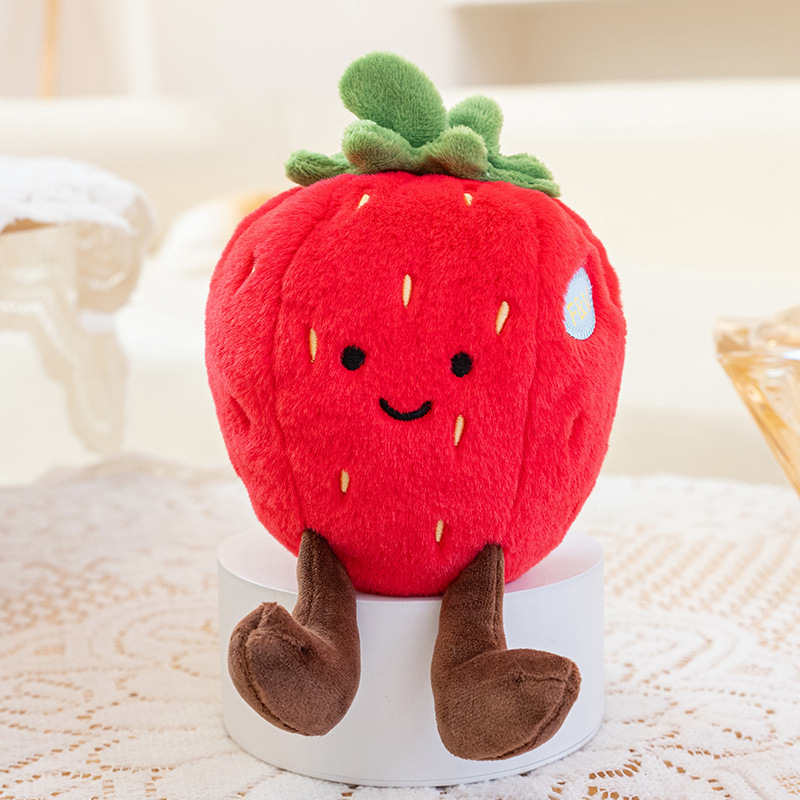 模擬ドラゴンフルーツエコロジカルフルーツぬいぐるみ人形クリエイティブキウイ親友誕生日ギフト卸売|undefined