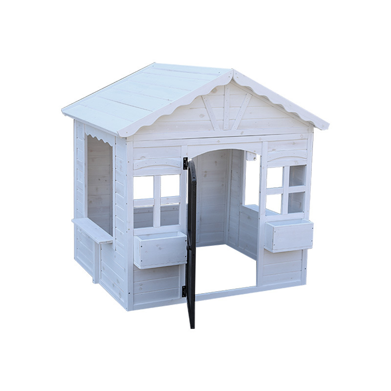 Casa de juguetes para niños al aire libre, casa interior para niños, casa de madera impermeable, casa de juegos, nueva casa pequeña