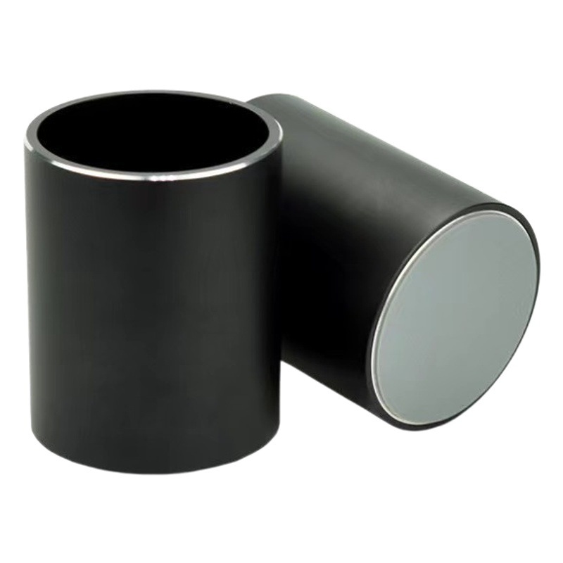 Popular aleación de aluminio redondo titular la pluma almacenamiento escritorio Oficina metal cosméticos creativo