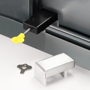 Window Lock Aluminum Alloy Screen Window Anti-Theft Lock Sliding Door Lock Kids Protection Safety Lock Artifact Door and Window Limiter