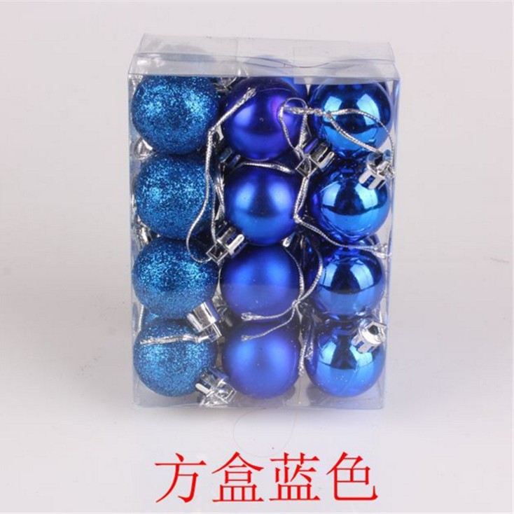 Caja cuadrada azul de 3cm