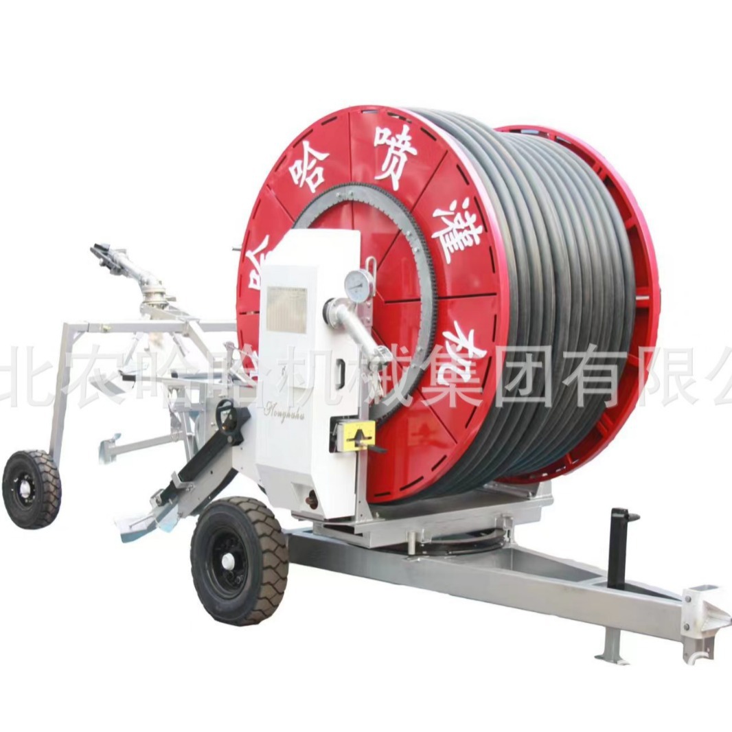 农哈哈  8JP75-300 电动型绞盘式喷灌机 ,灌溉设备，灌溉节水机