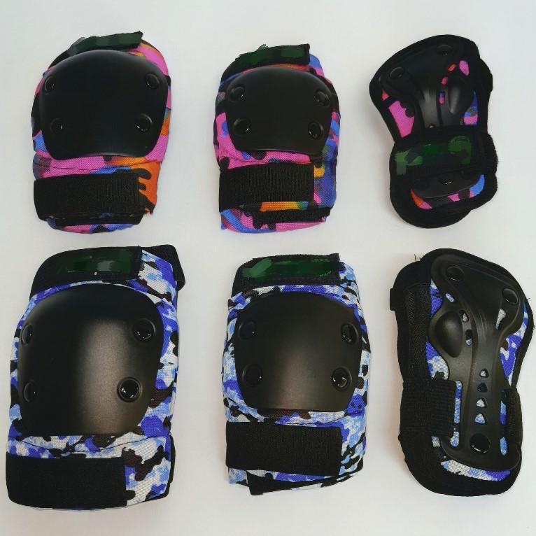 Turtle Shell camouflage children and teenagers protective gear Palm elbow knee pad riding roller skating skiing skateboard