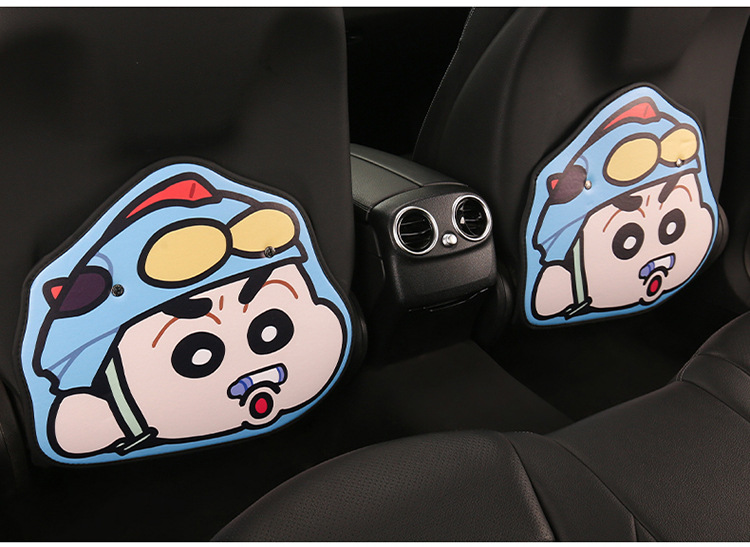 Car Anti-Kick Pad Cartoon Cute Children's Seat Back Anti-Scratch Pad Universal Decorative Rear Seat Anti-Kick Pad Xiaoxin Cross-Border Export