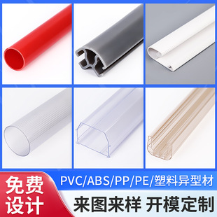 Customized Pvc Special-Shaped Profiles, Soft and Hard Extruded Decorative Strips, Pvc Plastic Extruded Special-Shaped Profiles, Processing Abs Extruded Profiles