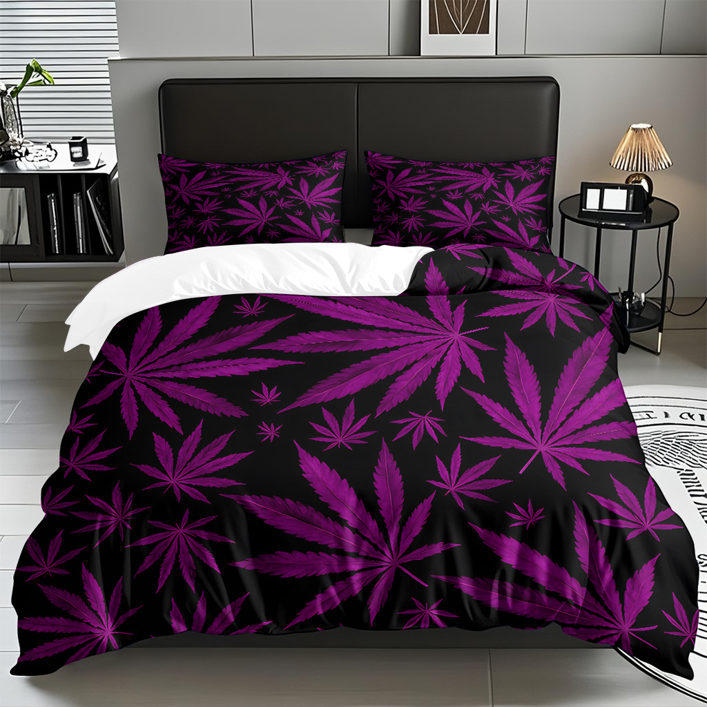 Modo JIT Temu transfronterizo tela doméstica abrasión cubierta hoja de impresión digital set de ropa de cama fábrica directa