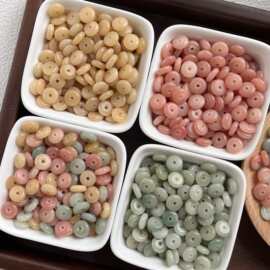 菩提根隔片散珠子手链项链隔珠金刚菩提配饰配件文玩隔垫手串垫片