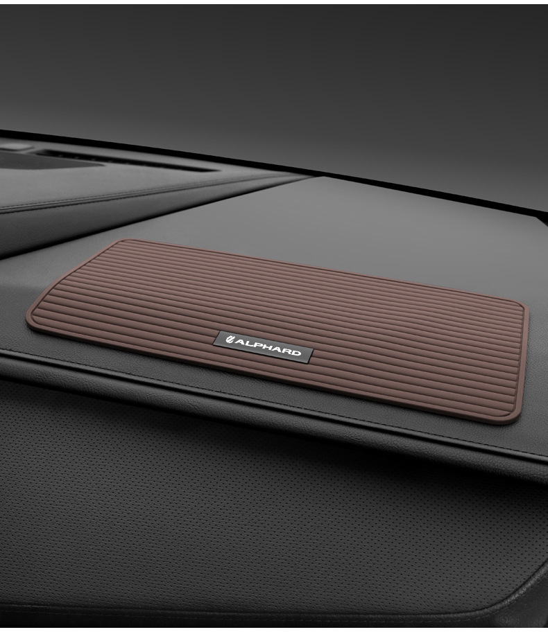 Suitable for Toyota Senna El Fa Senna Wilfa car center console jewelry ornaments anti-slip pad high temperature resistant