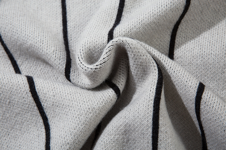 Maglione girocollo largo con cuciture a contrasto di colore alla moda per uomo e donna, nuovo marchio di moda autunnale, stile pigro, maglieria casual_voghion.com