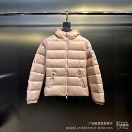 25秋冬爆款蒙家90绒Gles女士连帽羽绒服户外高街百搭防风保暖外套