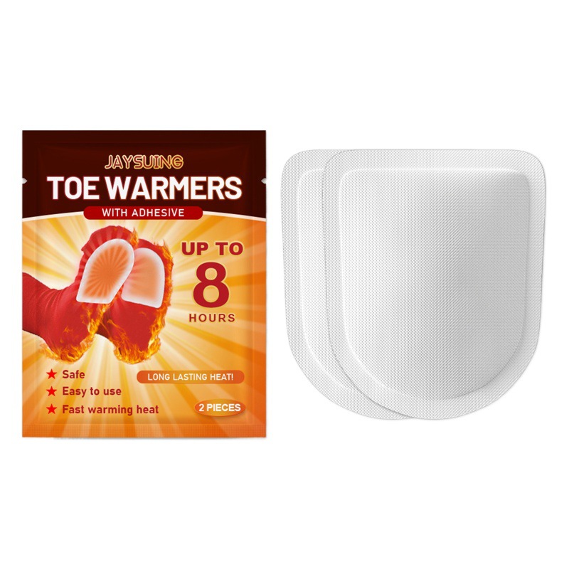Jaysuing Foot Warming Patch Self-Heating Compact Portable Foot Warming Foot Pads Quickly Heating Heating Foot Warming Pads