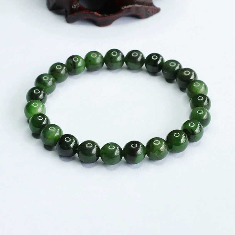 Aiyu Natural Hetian Jade Рука Яшма Браслет Женский Русский Шпинат Зеленая Фабрика Прямая трансляция AY3022818