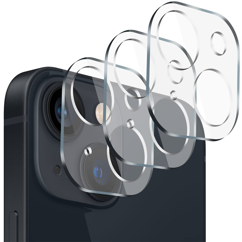 Suitable for iPhone 13 and 13Mini Camera Lens Cover Protection, High-Definition Transparent, Scratch-Resistant, Waterproof Suitable for iPhone 13 and 13Mini Camera Lens Cover Protection, High-Definition Transparent, Scratch-Resistant, Waterproof
