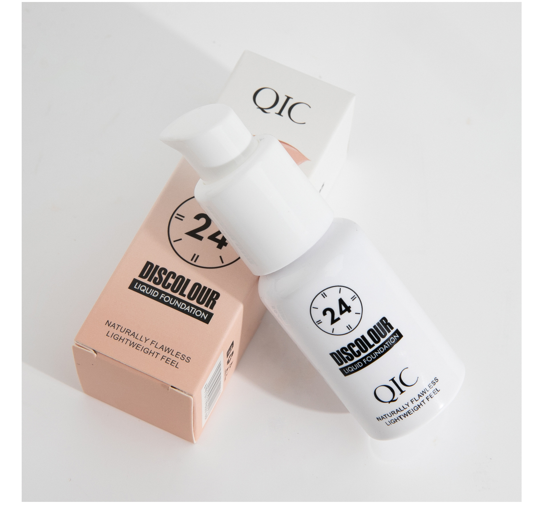 QIC Qini Color-changing Foundation for Natural Adhesion, brightening, setting, concealing and color-changing BB Cream - North American makeup undefined
