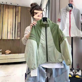 男童防晒外套2026新款夏季儿童洋气时髦外套儿童防晒服潮时尚拼色