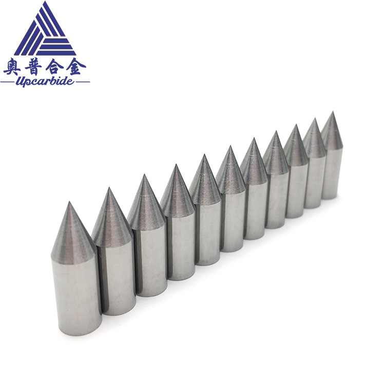 Dia8*25mm钨钴硬质合金材质45度磨尖冲针棒冲针冲孔冲头