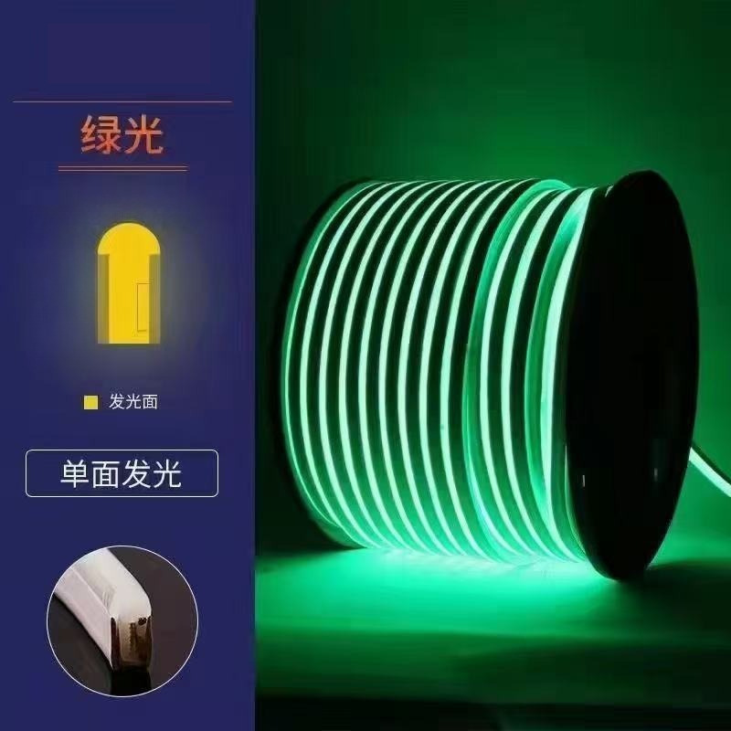 LED de neón con silicona impermeable al aire libre 12v para hacer letras coloridas de alta y baja tensión de la lámpara suave de la atmósfera decoración de ingeniería image 12