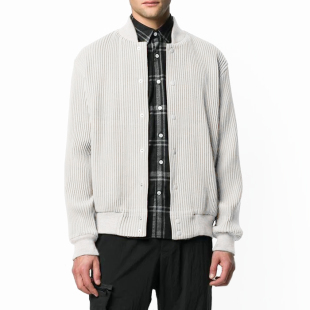 Japanese Home Fabric Pleated Jacket Top High Street Loose Versatile Baseball Jacket Men's Autumn and Winter Jc157