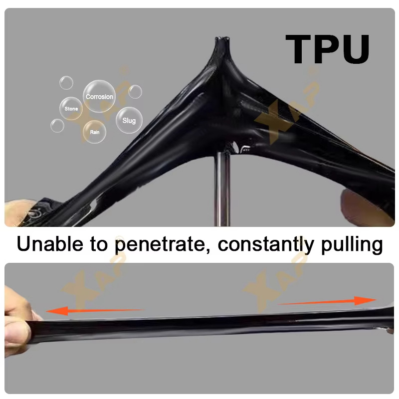 Suitable for Tesla Cyberpickup truck pre-cut TPU dumb black protective film PPF cross-border for Amazon