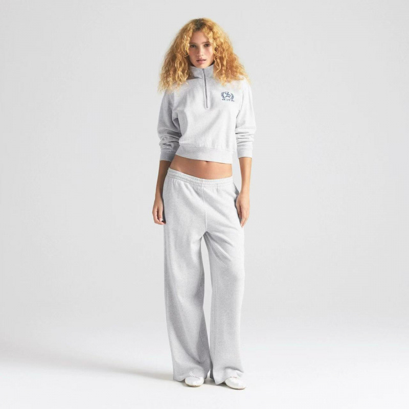 SKIMS カーダシアン レトロ アメリカン プルオーバー スウェットシャツ ストレート パンツ LIGHTWEIGHT FLEECE|undefined