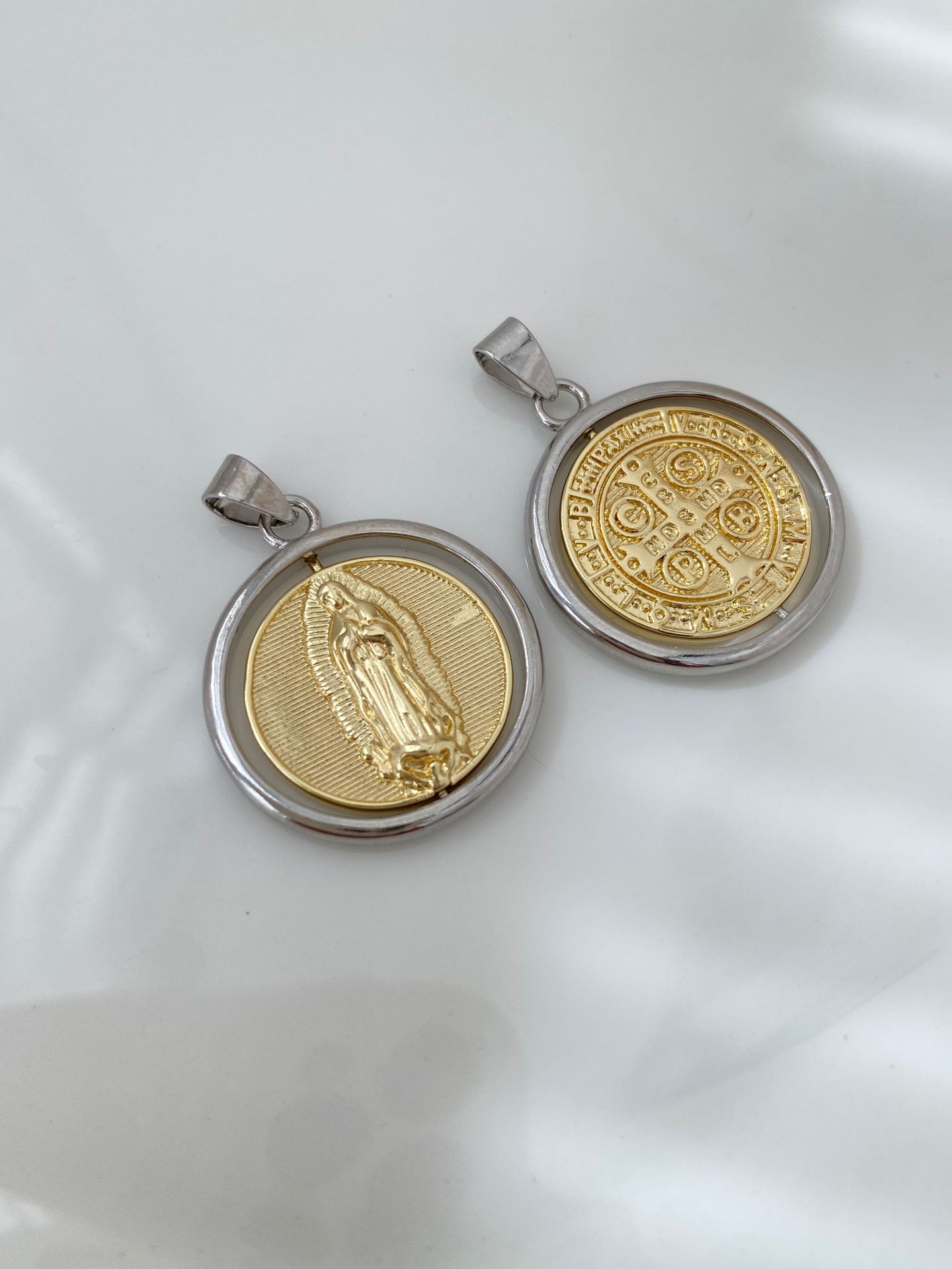Copper Material Wholesale Jewelry Vintage Style Classic Style Human Geometric Copper Mixed Metal Plating