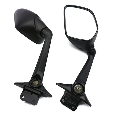 Motorcycle Sports Car Rearview Mirror suitable for TMAX530 17-21 TMAX560 21 modified reflector (Motorcycle rearview mirror) - black