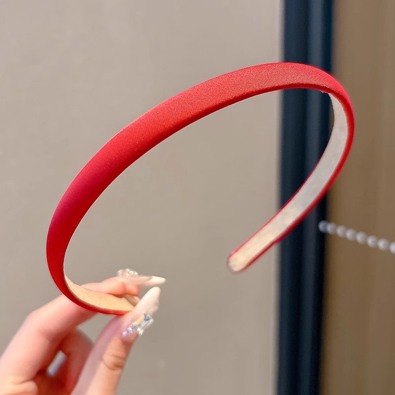 Retro coreano simple arco de cabello con arco de cabello alto cráneo sensación de alto grado otoño y invierno nuevo tipo de arco de cabello gris