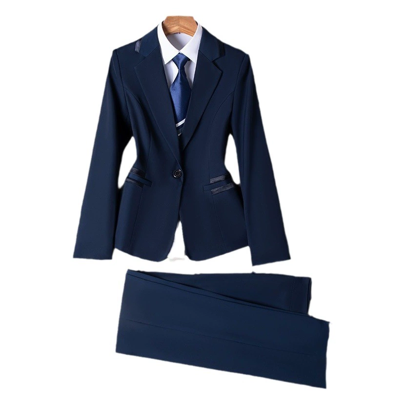 Деловая одежда костюм Женская Весенняя и осенняя одежда темперамент интервью формальная одежда костюм стойка регистрации рабочая одежда менеджер отеля рабочая одежда
