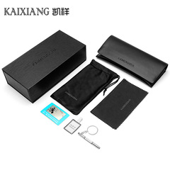 2021 New Wholesale Leather Sunglasses Case Packaging Logo Sunglasses Case Sunglasses Bag Sunglasses Case Set