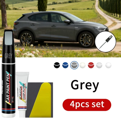 Avtomobil boya qələmləri, Repair Color Touch-Up Renovation - p27-grey-4pcs